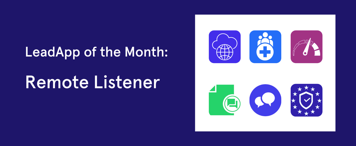 _LeadApp offer of the Month Remote Listener (1)